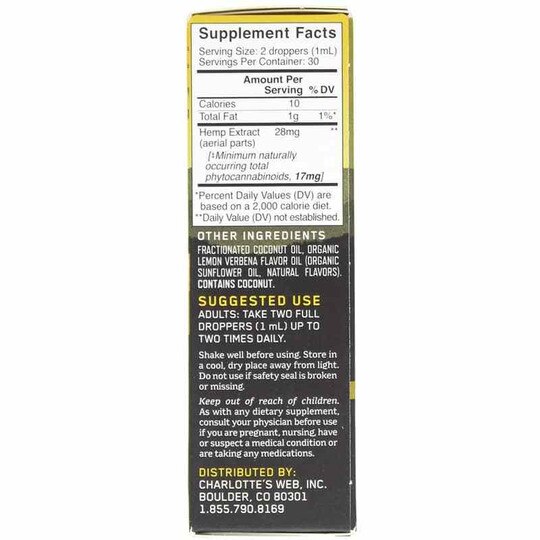 Hemp Extract 17 Mg, CW